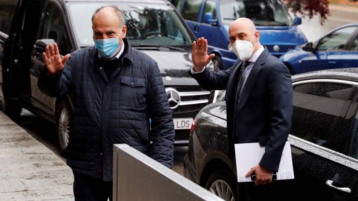 Javier Tebas y Luis Rubiales.