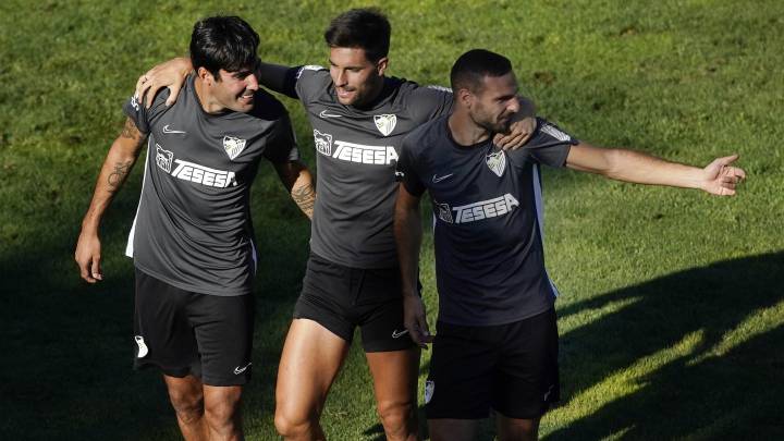 Escassi, Calero y Dani Barrio ya están a las órdenes de Pellicer