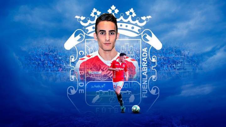 El lateral derecho Pol Valentín, nuevo jugador del Fuenlabrada