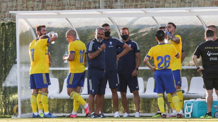 El Espanyol, tercera prueba del Cádiz en pretemporada