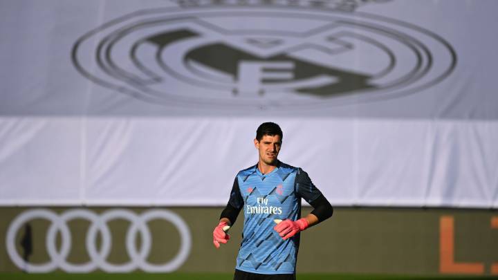 Thibaut Courtois cumple dos años de su debut como portero madridista.