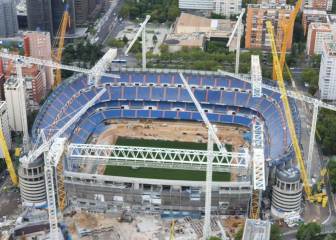 The new Bernabéu can now stage football matches