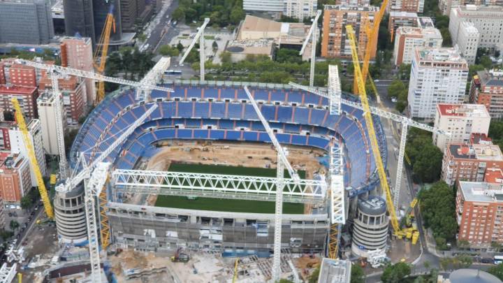 Real Madrid: The new Santiago Bernabéu is now able to stage matches