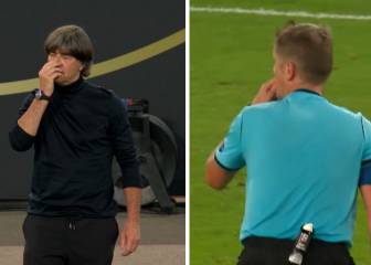 Enojo del árbitro y Löw hurgándose la nariz: el lado B del Alemania-España