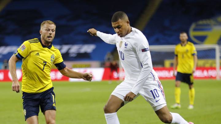 Suecia - Francia en directo: Liga de Naciones, en vivo