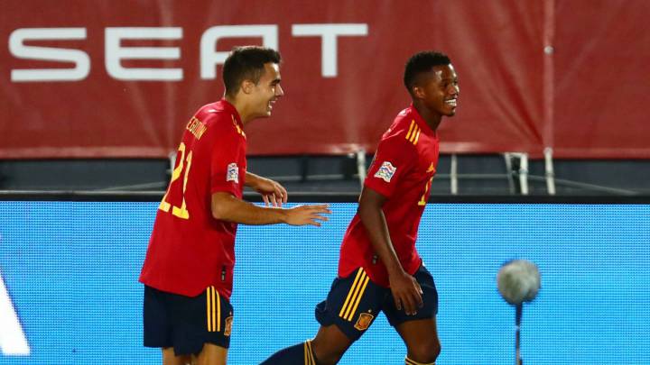 España - Ucrania, en directo: Nations League en vivo