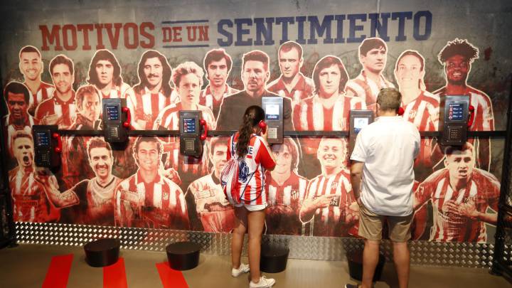 Aficionados visitando Territorio Atlético