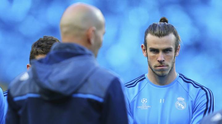 Gareth Bale, Zinedine Zidane, Real Madrid, Etihad Stadium Manchester CIty