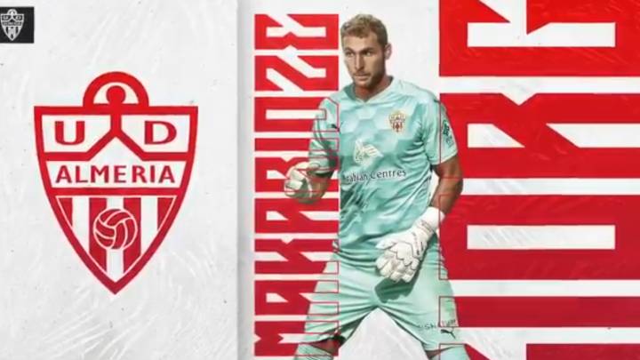 El georgiano Makaridze cierra la portería del Almería