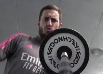El video que asusta a los rivales del Madrid: así está Hazard...
