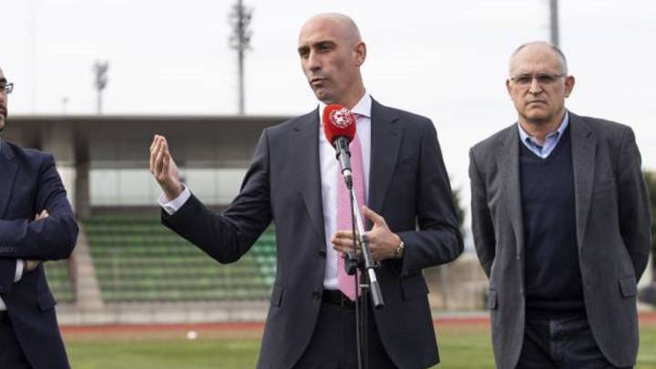 Rubiales, presidente de la RFEF.