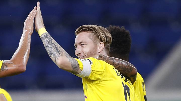 Reus vuelve a brillar en el Dortmund 223 días después