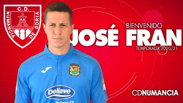 José Fran, nuevo fichaje del Numancia