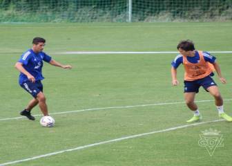 Garrido ya entrena con el grupo