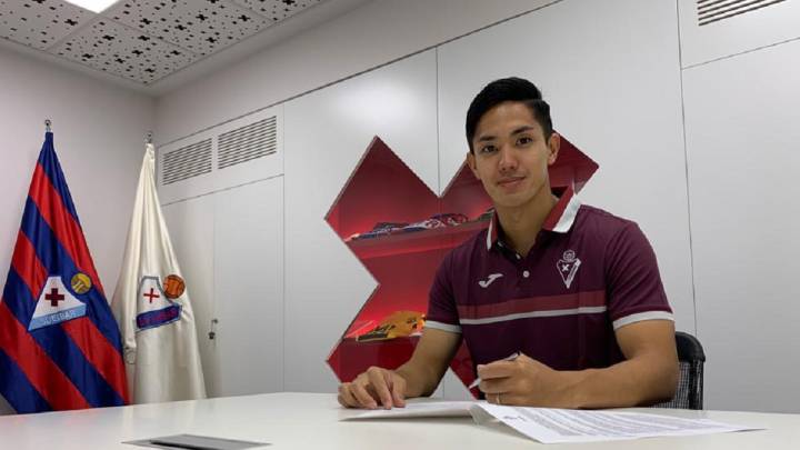 El japonés Yoshinori Muto, cedido al Eibar por el Newcastle