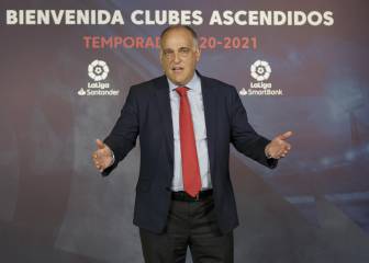 Tebas dice que no se juega esta semana ni lunes ni viernes y ve el futuro en Vinicius y Ansu