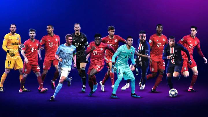 Estos son los nominados para los premios por posición de la Champions League