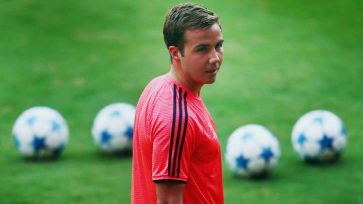 Götze, todavía sin equipo, quiere ganar la Liga de Campeones