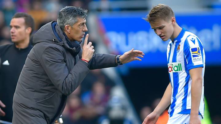 Imanol: "Imagínate lo que puede hacer Odegaard en el Madrid"