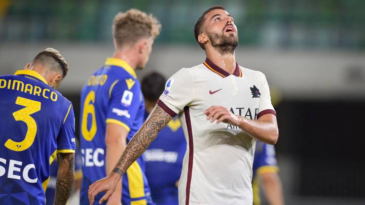 La Roma deja a Dzeko en el banquillo y empata en Verona