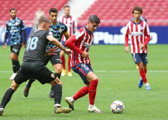 Morata y Costa marcan en el único partido de entrenamiento del Atlético antes de LaLiga