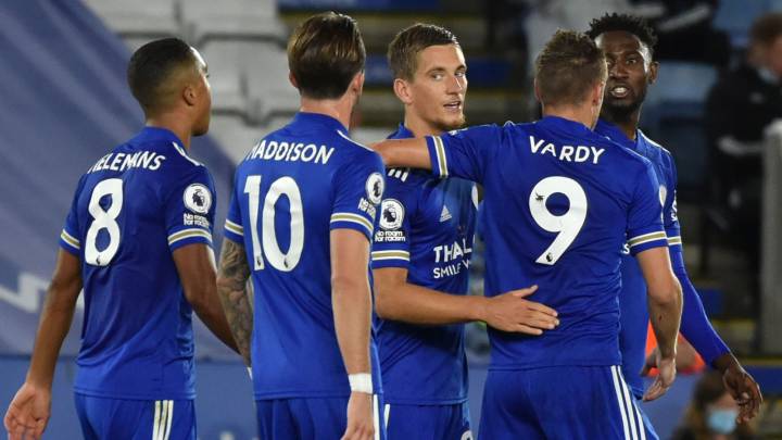 El Leicester sigue en modo Champions y se coloca líder