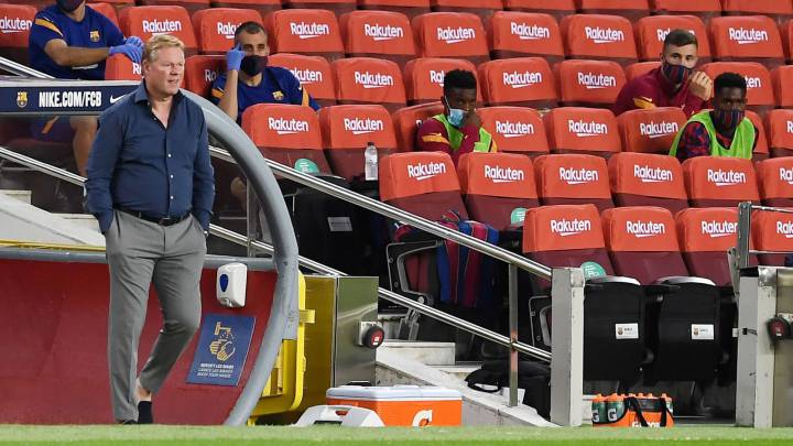 Koeman sí toma decisiones