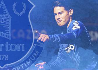 El brutal arranque de James en el Everton en datos