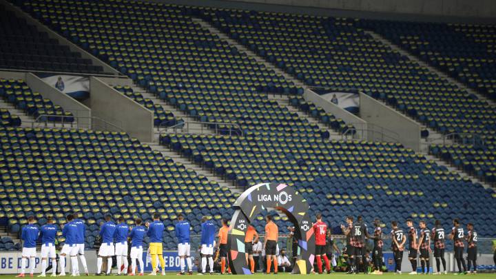 Un partido de la Liga NOS en O Dragao.