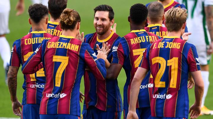 Messi, vuelta al nueve líquido
