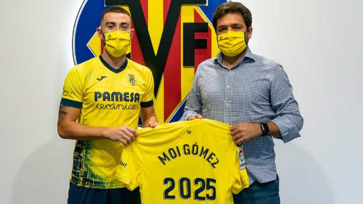Moi Gómez renueva y será del Villarreal hasta 2025