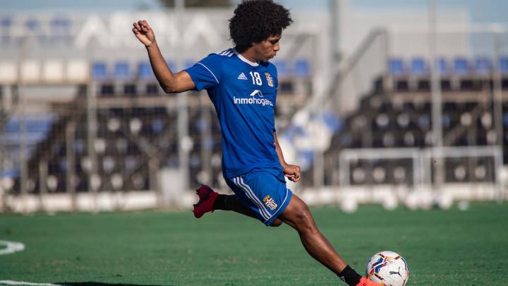Carrasquilla, sobre el interés del Madrid: "Estoy tranquilo y feliz en Cartagena"