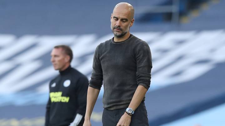 Guardiola explica el desastre ante el Leicester: "Tampoco corrieron mucho..."