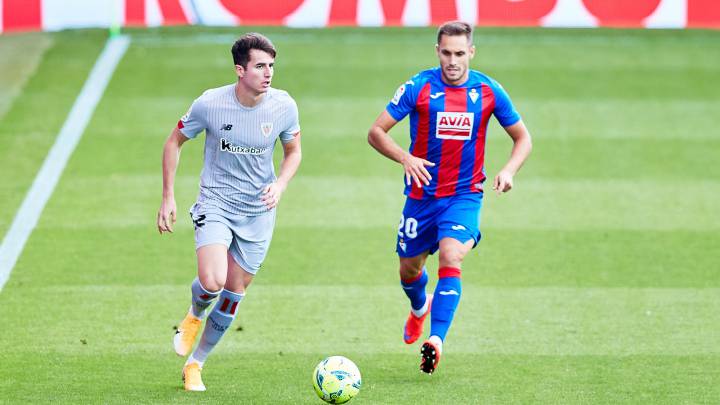 1x1 del Athletic: Detalles de Morci y Williams y Villalibre arriba