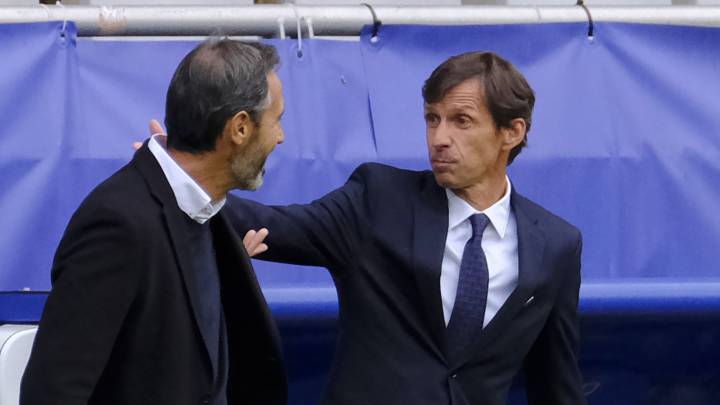 REAL OVIEDO - ESPANYOL SALUDO MORENO Y ZIGANDA