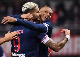 La dupla Mbappé-Icardi somete al Reims