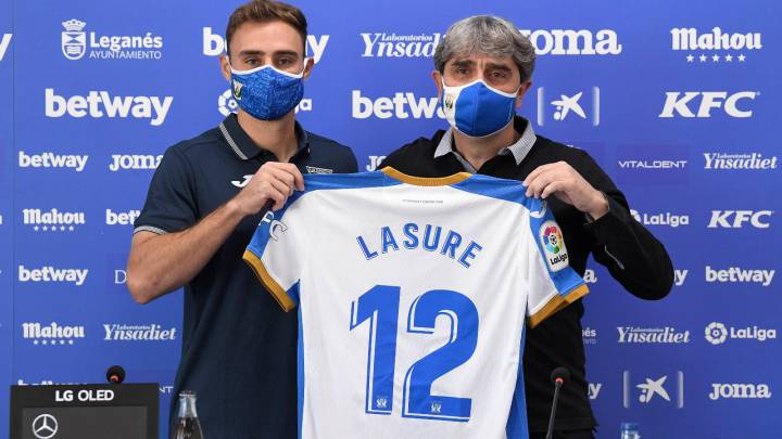 Lasure: “Una propuesta del Leganés es difícil de rechazar”