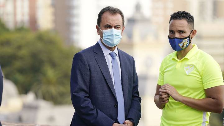 El Málaga cierra el ERE con el despido de ocho futbolistas