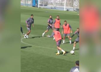 Tremenda jugada de Odegaard que presume el Madrid