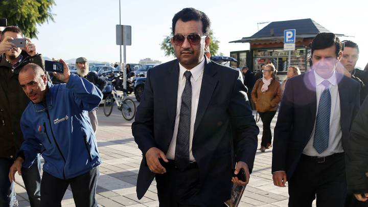 Al Thani se desvincula de la detención de cuatro exdirectivos del club