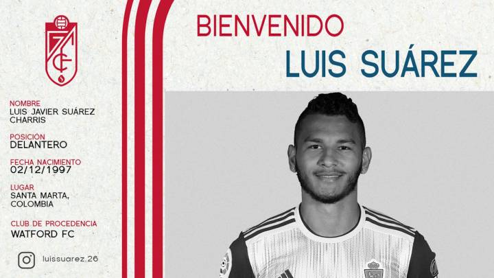 Luis Suárez es nuevo jugador del Granada.