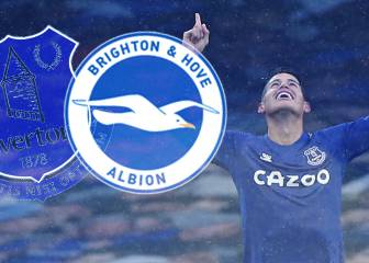 Va camino de MVP de la Premier: el partidazo de James Rodríguez ante el Brighton en números