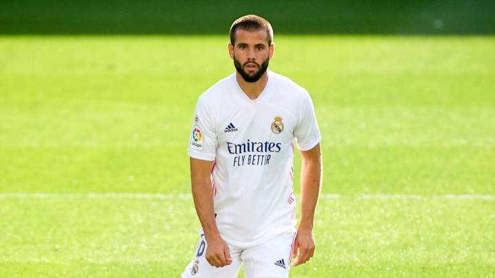 Nacho, durante un partido ante el Villarreal.