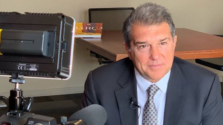 Laporta celebra la moción de censura contra Bartomeu y su junta