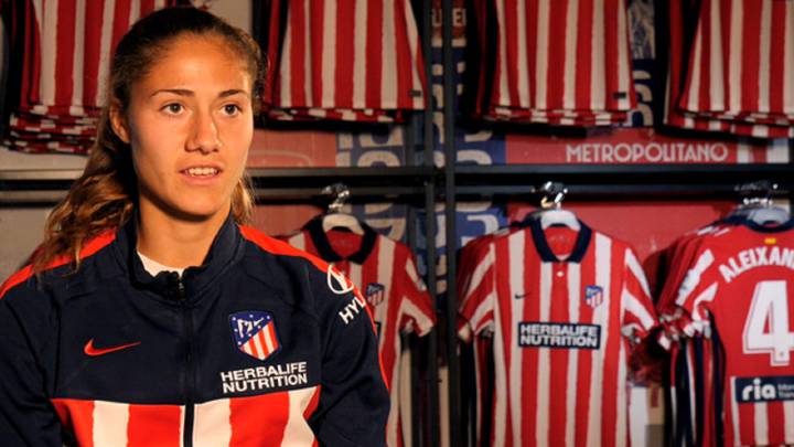 Laia Aleixandri, jugadora del Atlético.
