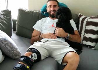 Dani Carvajal on the road to recovery