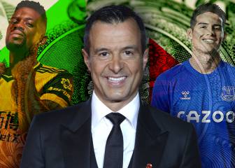 Verano millonario para Jorge Mendes con James y compañía