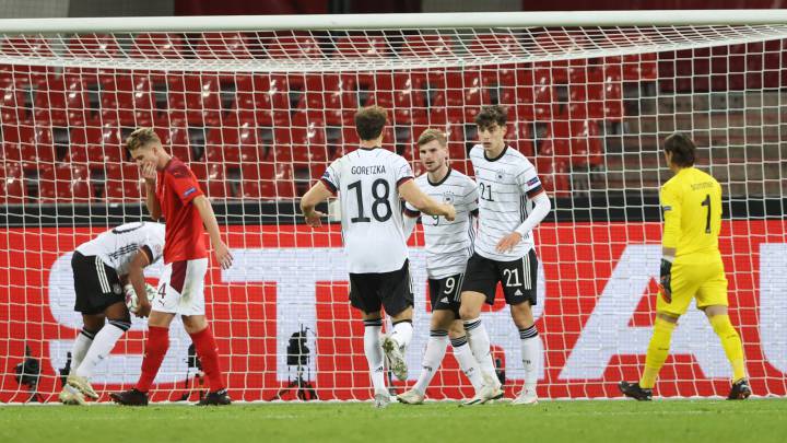 Alemania - Suiza en directo: Nations League, en vivo