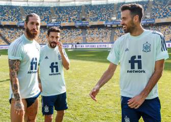 Sergio Ramos, Jesús Navas y Busquets, los héroes de Kiev 2012