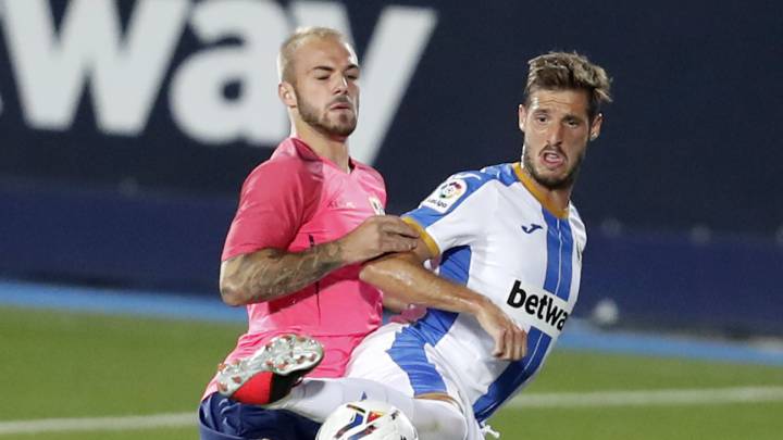 Rubén Pérez y el difícil trabajo de ser dique en este Leganés